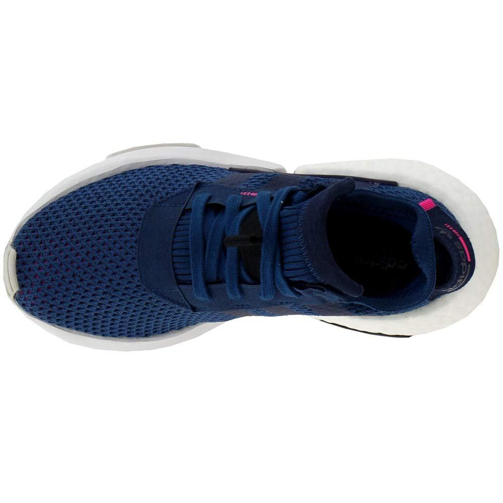 Adidas ПОДРОБНЕЕ. S3.1 J Legend Marine Детские кроссовки Синий Фуксия CG6993