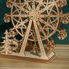 Assembly Toy 3D Rotatable Ferris Wheel Assembly Toy DIY 3D Rotatable Ferris Wheel  Toy  Kids Toys