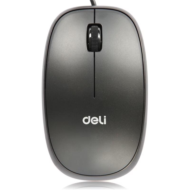 Deli 3715 Проводная USB бесшумная мышь