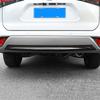 Для Toyota Highlander XU70 Kluger 2020 2024 2024 2024 Гибридный карбоновый автомобиль Задний бампер Накладка Накладки Рамка Наклейка Аксессуары