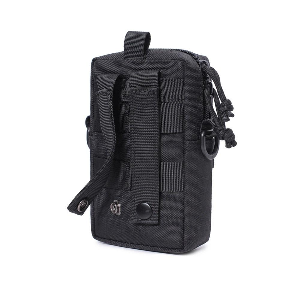 Camping Outdoor Water Bottle Mobile Phone Bag Multifunctional Molle Pouch Outdoor Tactical Mobile Phone Bag Messenger Bag Waist Bag