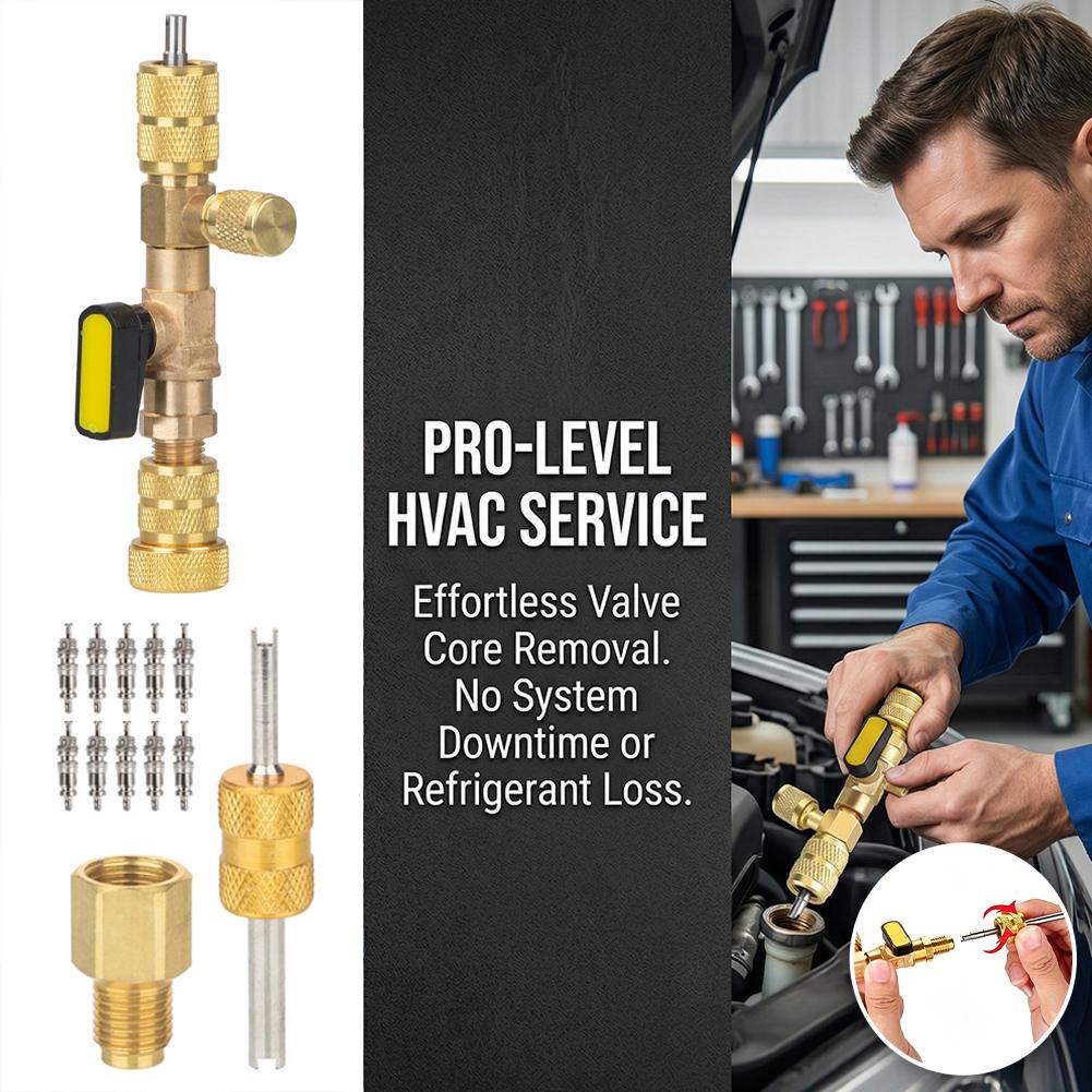 Automotive Air Conditioner Valve Core Removal Tool For Household Refrigeration Valve Core Refrigerant Valve Core Removal Valve