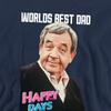 Happy Days Unisex Adult Best Dad Sweatshirt