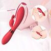 Женский сосущий вибратор Клиторальный вагинальный стимулятор Точка G Массажер для сосков 2 в 1 Дилдо Женский мастурбатор Товары для взрослых