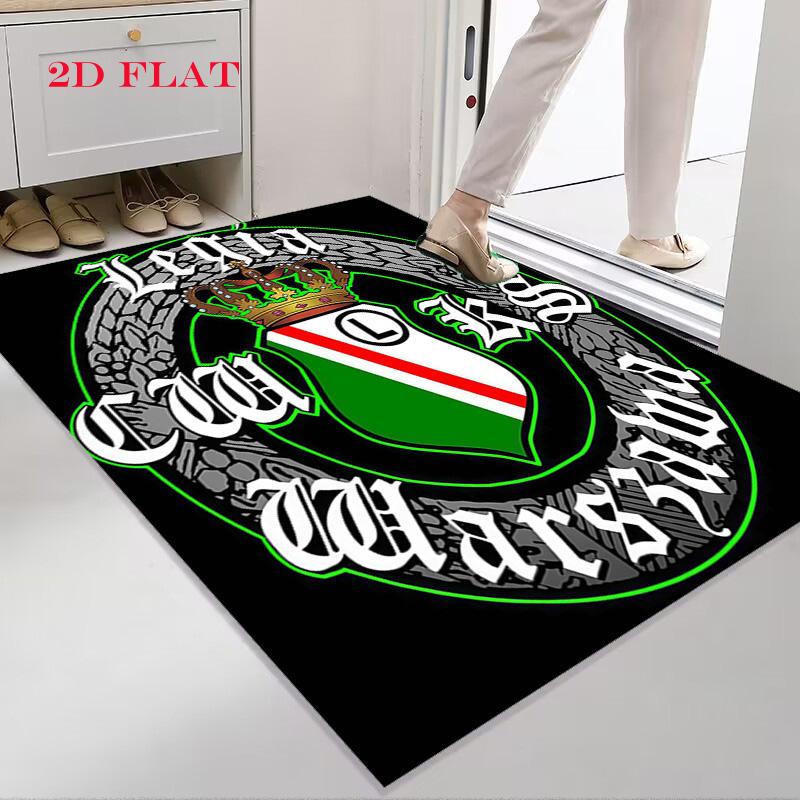Постер Legia Warsaw Ковер для гостиной, спальни, дома, украшение для дивана, Нескользящий коврик для детских игр