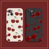 INS Корея Чехол для телефона с защитой от вишни для Iphone 14ProMax 12Pro 12 13 16 15 Pro Max 15Pro 13ProMax Жидкий силиконовый чехол Fundas