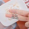 50Pcs/bag Silver Earring Hooks Earring Making Accessories Earrings Parts French Wire Hooks Hypo-Allergenic Jewelry Findings DIY