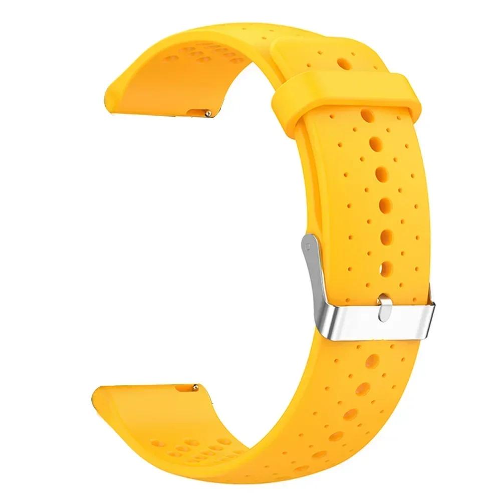 22 мм Силиконовый ремешок для часов для SUUNTO 9 PEAK PRO DLC / 5 PEAK Наручные ремешки для SUUNTO RACE S/OCEAN/VERTICAL Спортивный дышащий ремешок