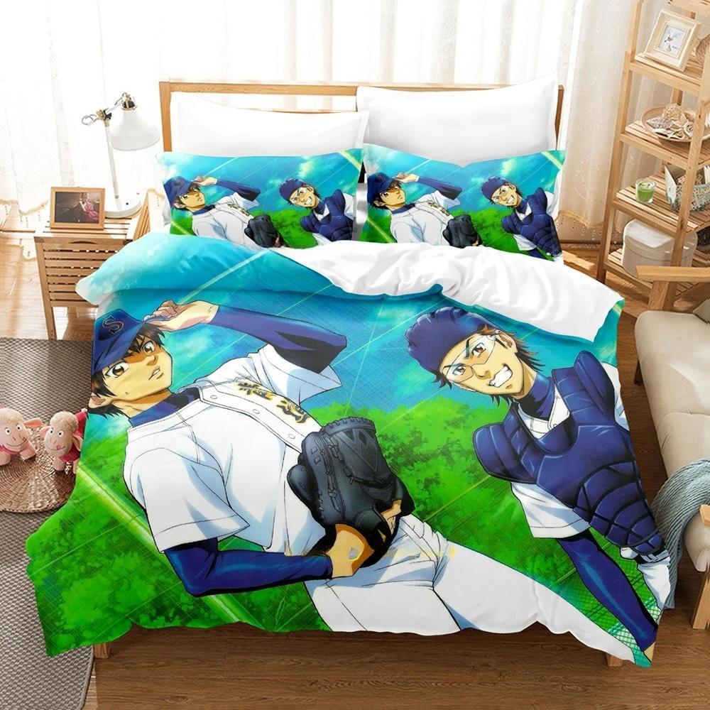 3d Print  Ace Of Diamond 2_3pcs Bedding Set Boys Girls Twin Queen Size Duvet Cover Pillowcase Bed Kids Adult Home Textiles