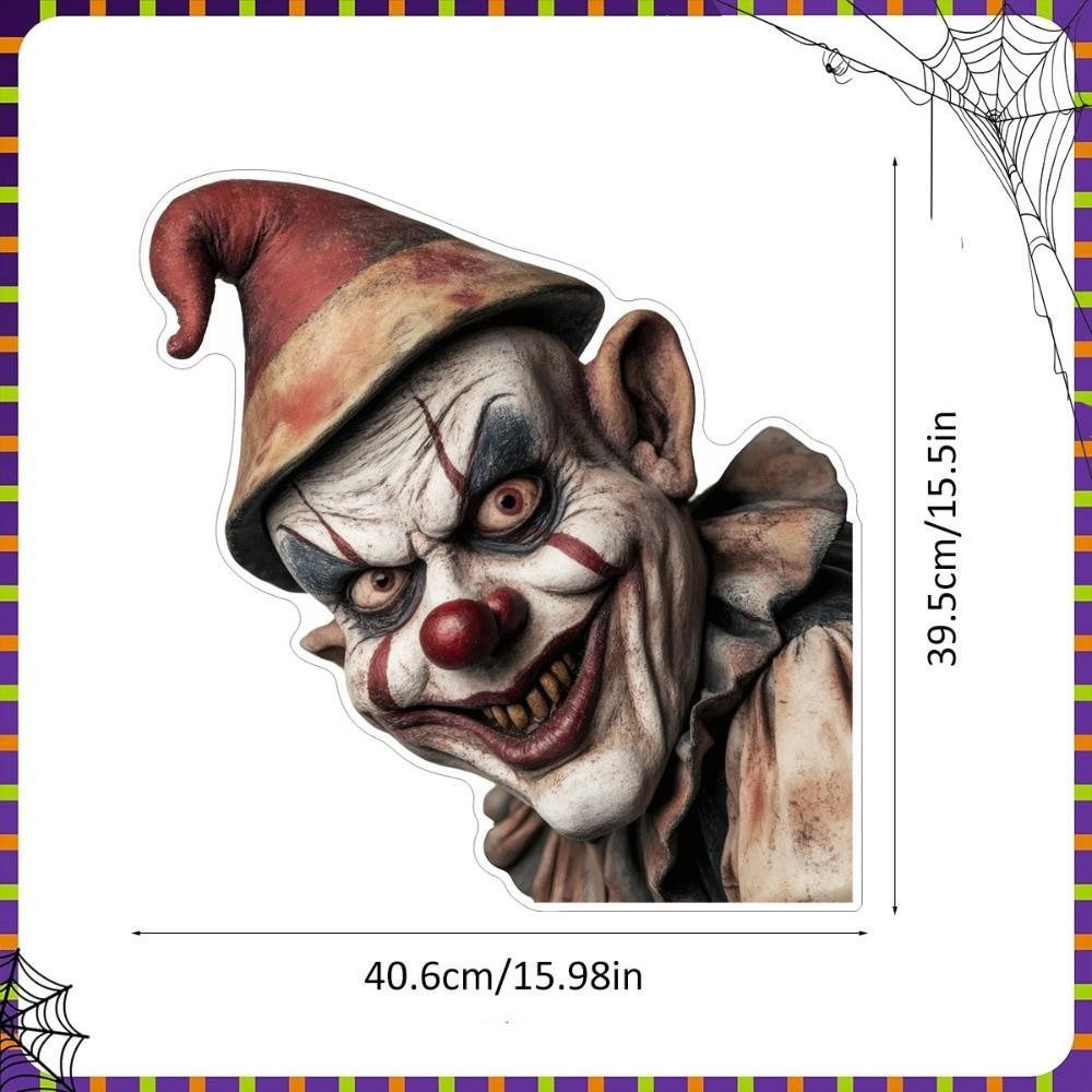 Spooky House Party Scares Window Sticker Transparent Background Window Clings Halloween