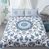 Mandala King Queen Duvet Cover Bohemian Bedding Set For Teens Adults Girls Exotic Ethnic Floral 2/3pcs Polyester Comforter Cover