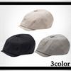 WHITE FANG Однотонная кепка Кепка газетчика Стильная Простая Милая Короткий козырек CA459 Женская (01 черный)