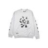 Толстовка Levis X Feili Cat Cartoon Animal Print Crewneck для мужчин, серая A1245-0000