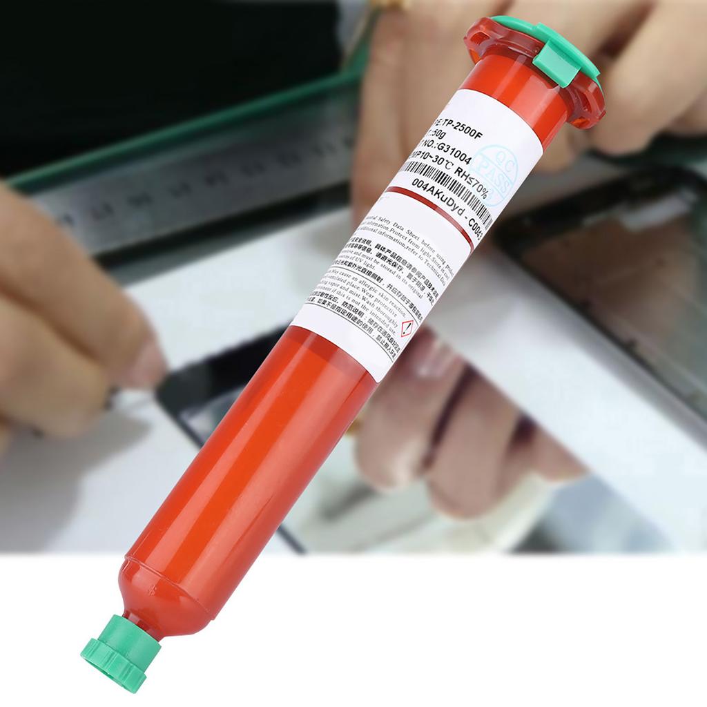 УФ-клей LOCA Optical Glue TP2500F 50 г для ремонта ЖК-дисплея телефона Sansung Glass Lens