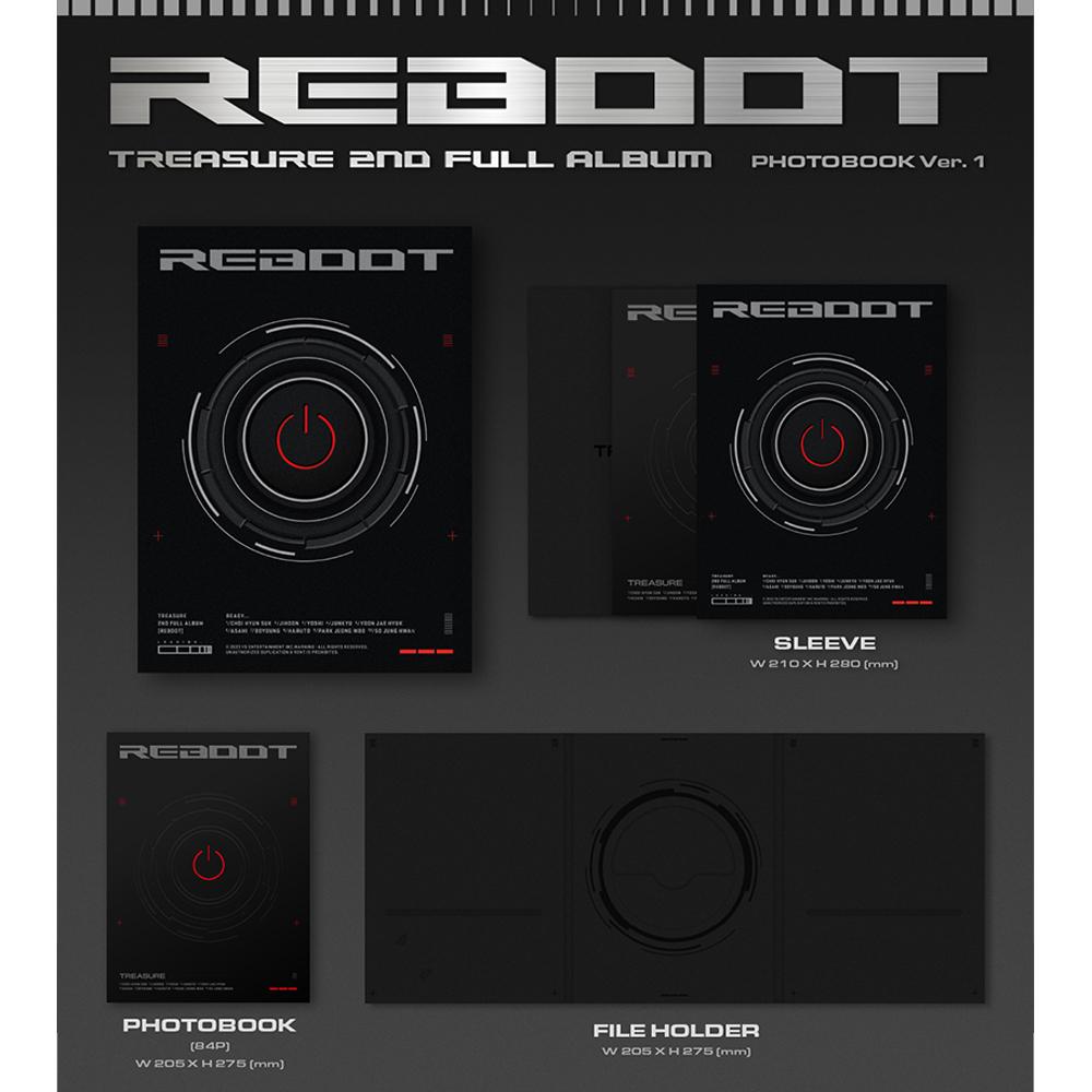 TREASURE 2-й полный альбом [REBOOT] Фотокнига Ver.