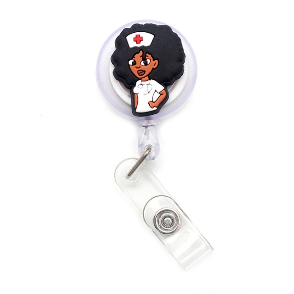 Держатель для карты на груди, выдвижная катушка для бейджа, держатель для больничного бейджа, зажимы для удостоверения личности, держатель для бейджа медсестры