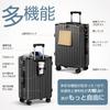 Чемодан Carry Carry Double 360 Degree с застежкой-молнией TSA для деловых поездок M [Augustre], ручная кладь, сверхлегкий, большой, легкий,