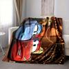 1Pc Cars Movie Night Flannel Blanket, Soft And Comfortable, Casual Warm, Camping Travel, Christmas, Halloween Xmas Gift S1175