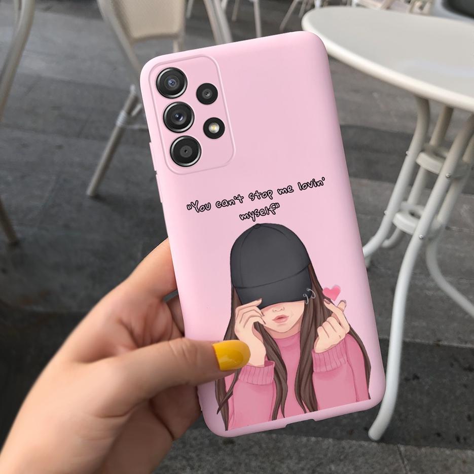 Для Samsung Galaxy A13 A33 A53 A73 5G Чехол Новая Мода Девушки Мягкий Тонкий ТПУ Чехол для Телефона Для Samsung A13 A 33 53 73 Задняя Крышка Сумки