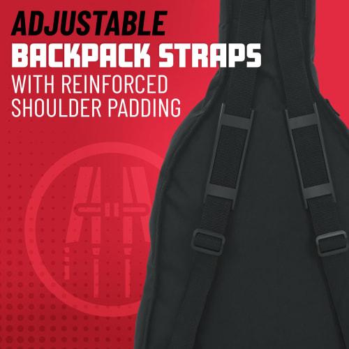 GATOR GBE Series Classical Guitar Gig Bag, Black, Nylon, GBE-CLASSIC