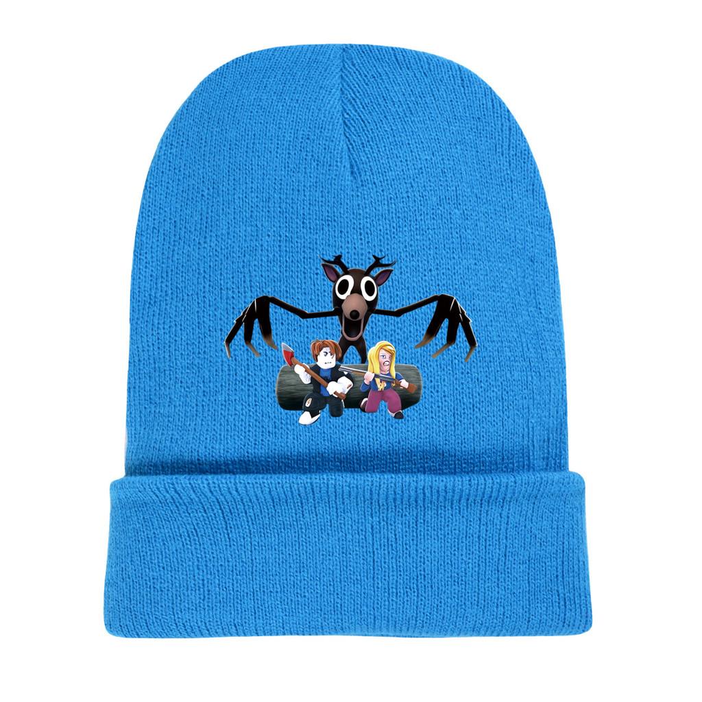 Детские Девочки Модные Аксессуары 99 Ночей в Лесу Принтованные Повседневные Шляпы Кепки с Козырьком Вязаная Шапка