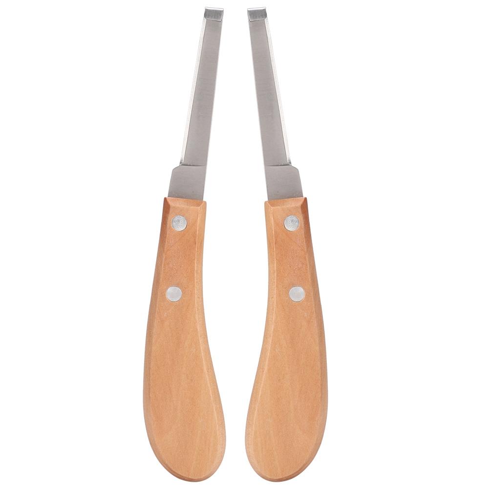 Cattle Hoof Knife Straight Blade Shape Carbon Steel Hoof Knife Trimming Tool for Cattle Horse Use Horse Hoof Knife Hoof Trimming