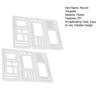 1/2/3 Sets Handmade Flexible Record Template DIY Scrapbooking Dot Grid Journals Planner Flexible Drawing Checklist Stencils Tools
