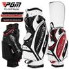 Мужская водонепроницаемая сумка для гольфа PGM из ПУ, сумка для клюшек большой вместимости