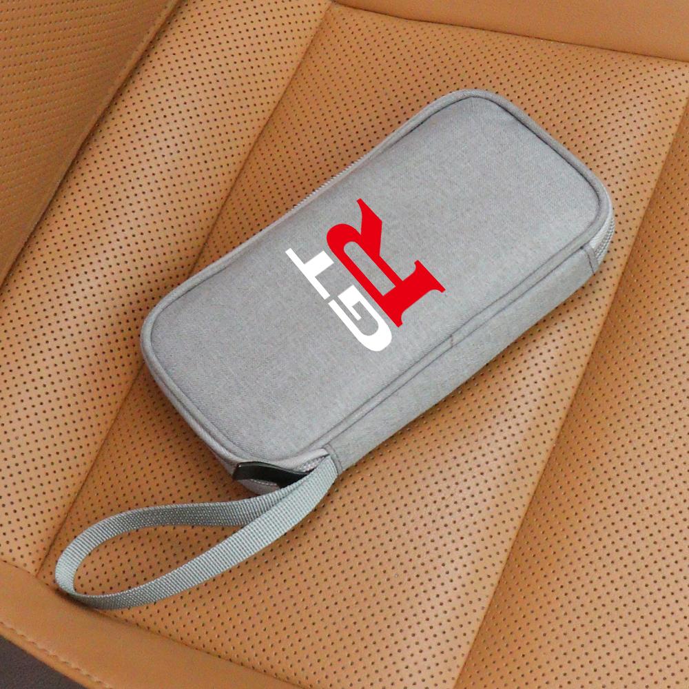 CGCBZC1 Car Storage Pocket Multi-use Organizer Box Phone Key Stowing Tidying Bags For Nissan Nismo Almera Tiida Sunny QASHQAI Skyline