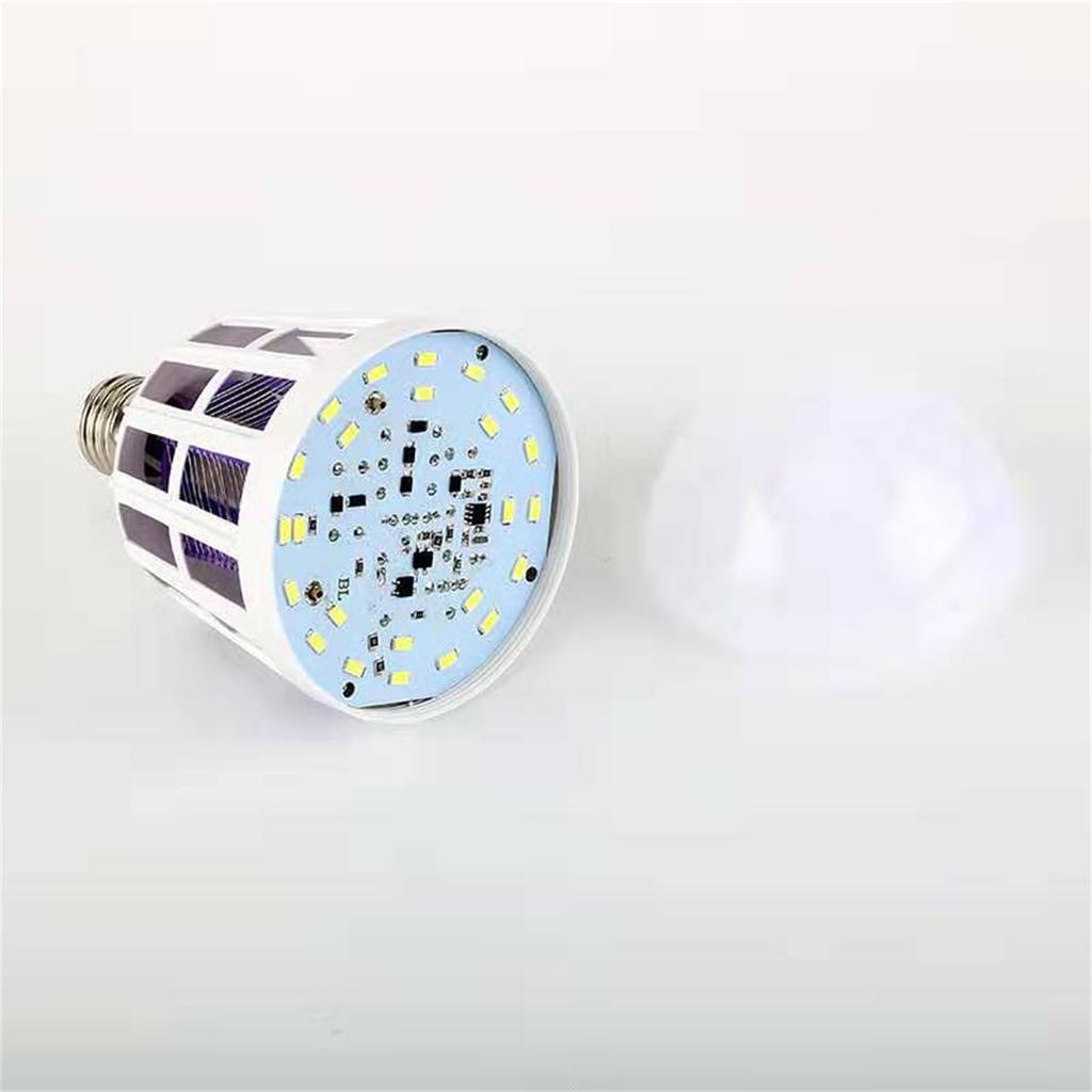 Mosquito Bulb 15W LED Birdcage Mosquito Kill Purple Light Bulb