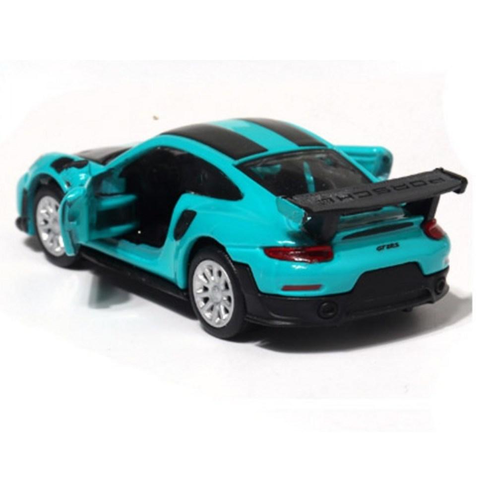 Майсто 1:64 Иконки Скорости Porsche 911 GT2 RS Литая Модель Автомобиля с Открывающимися Дверями, Синий