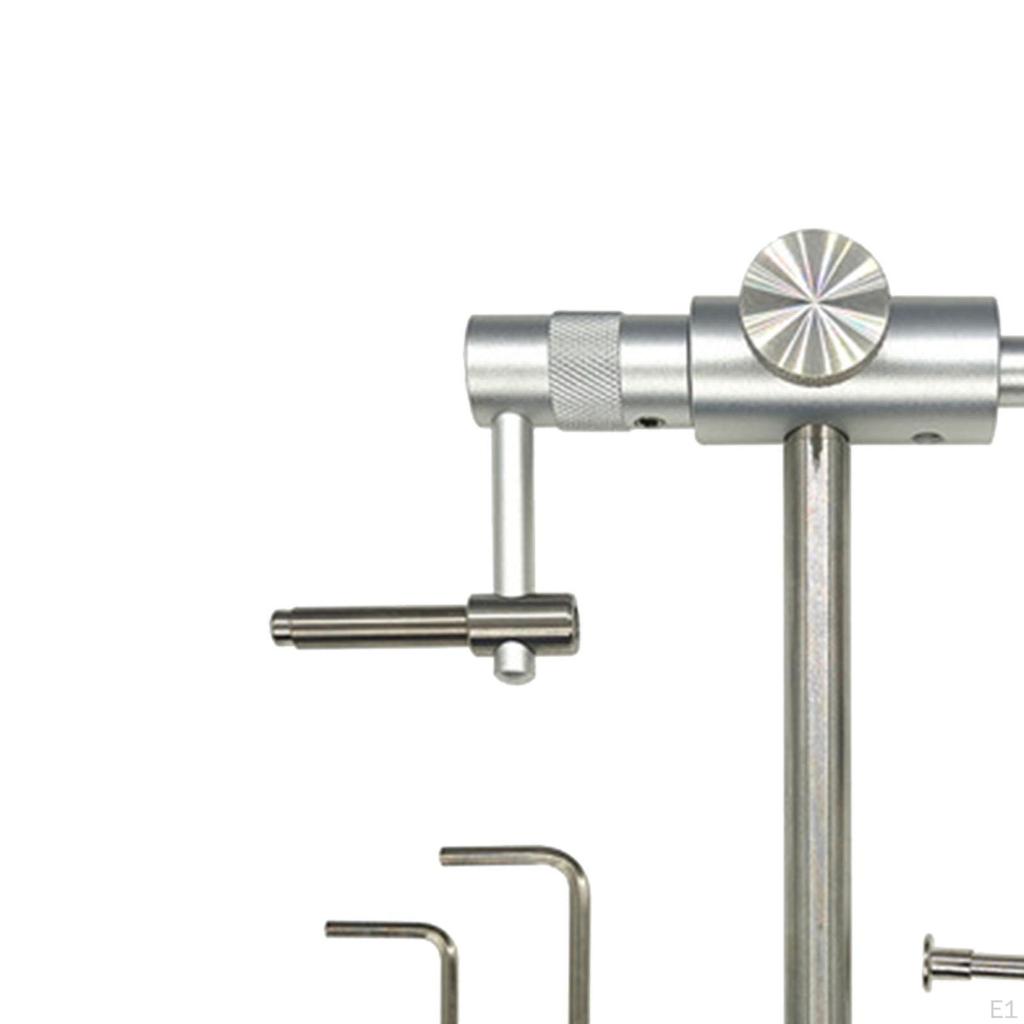 Fly Tying Vise Desktop Clamp for Fishing Wear Resistant Lure Making Tool Files