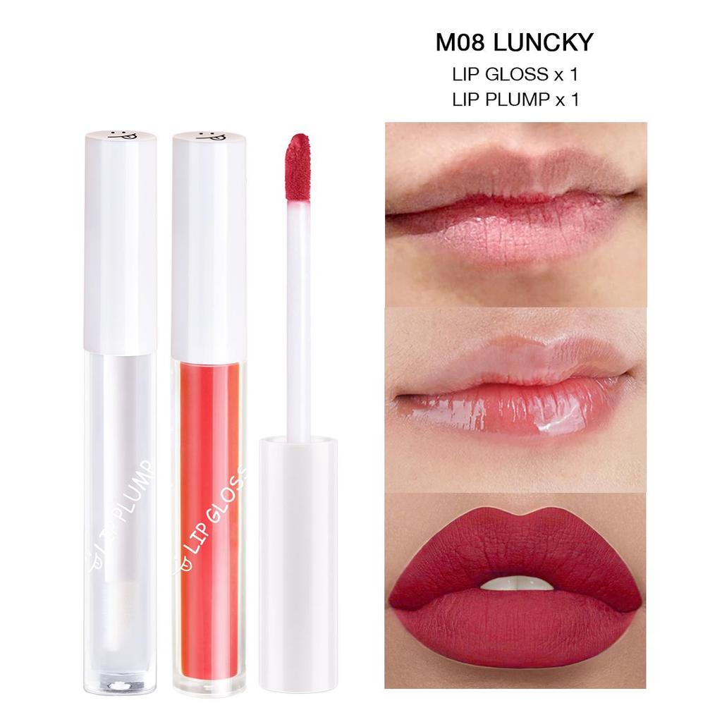 LAMUSELAND Keep Smile Водостойкая матовая жидкая помада, долговечная антипригарная чашка, блеск для губ, пухлое масло для макияжа губ, 1,5 г