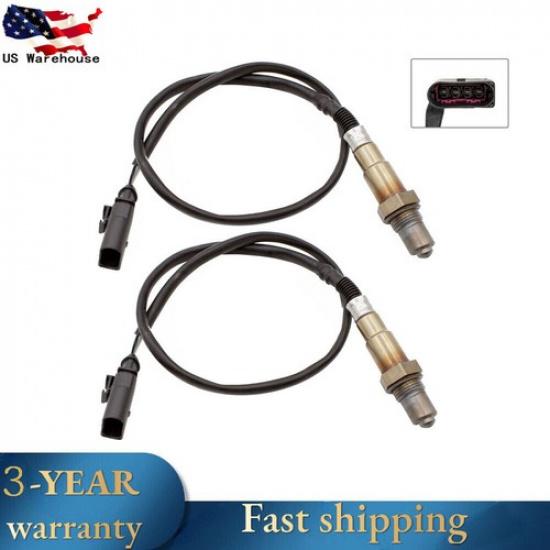 2x Oxygen O2 Sensor Downstream Fits 2005-2014 VW Jetta L4 2.0L L5 2.5L 234-4754