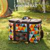 Сумка для пикника большой вместимости на открытом воздухе, расширяемая водонепроницаемая сумка для хранения, кемпинг, ящик для хранения для самостоятельного вождения, 50-60 л