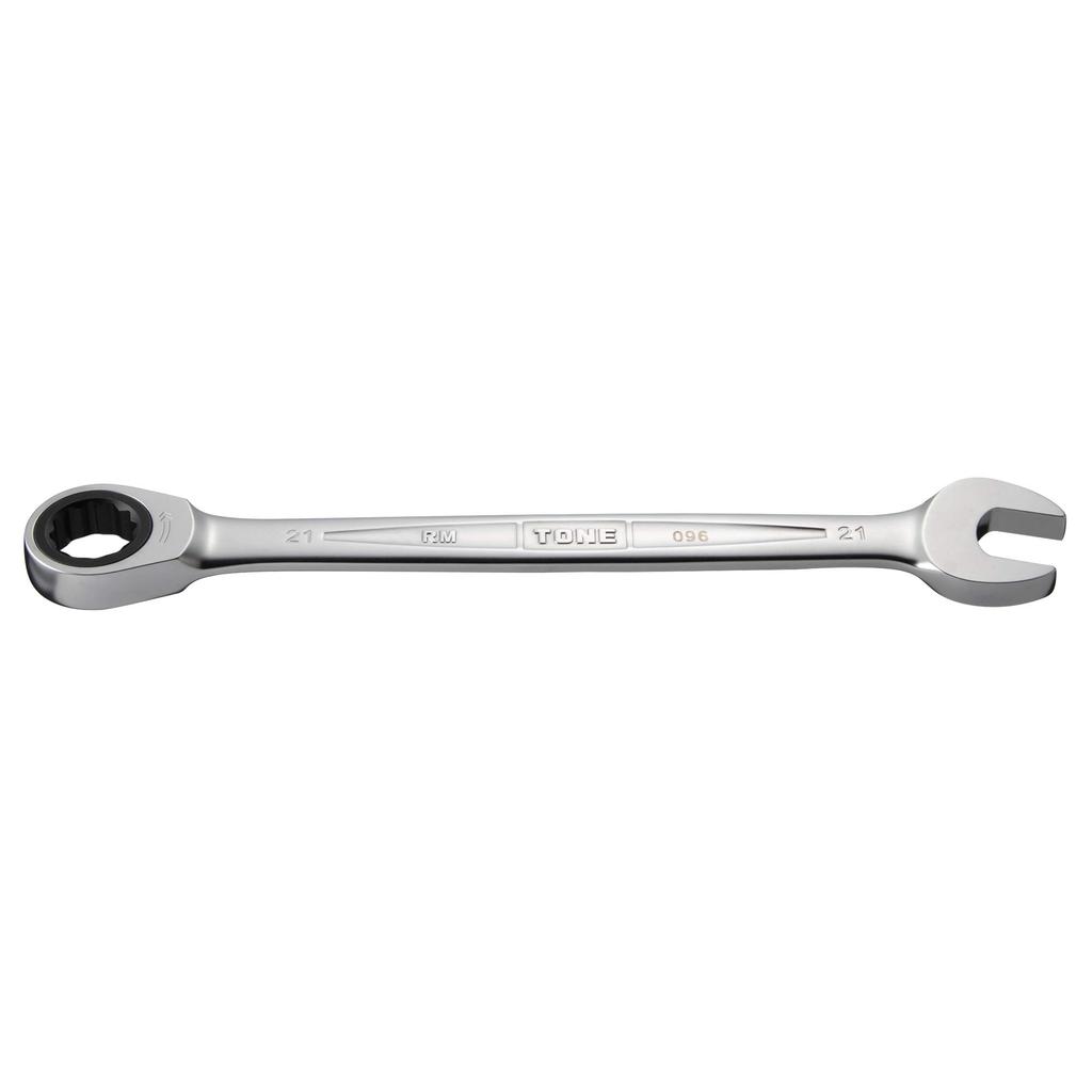 TONE Ratchet Box Wrench Width Across Flats 21mm RM-21