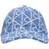 Calvin Klein Trendy Casual Old Flower Jacquard All Over Printed Curved Brim Cotton Baseball Cap Men and Women Same Style Couple Style 4D5116G-YBN