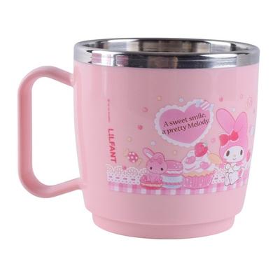 Чашка Lilpang Baby My Melody из нержавеющей стали для посудомоечной машины, маленькая MM6562, разные цвета, 1 шт., Популярные корейские товары для родителей