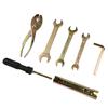 Practical Set With Storage Bag Spanner Accessories 7Pcs Aluminum Kit Socket Plier Repair Spark Plug Tool Wrench