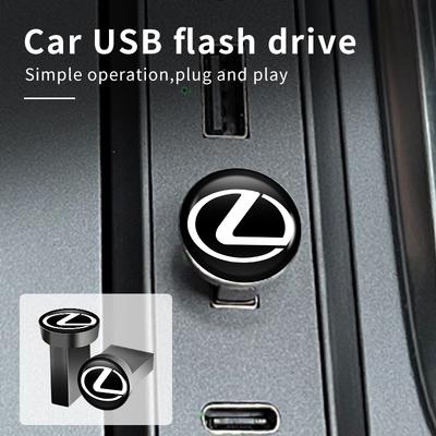 Автомобильный USB-накопитель 16 ГБ 32 ГБ 64 ГБ Устройство памяти для IS250 IS200 CT200h GS300 LS430 RX450h LX570 IS300 ES RX LS IS NX CT L