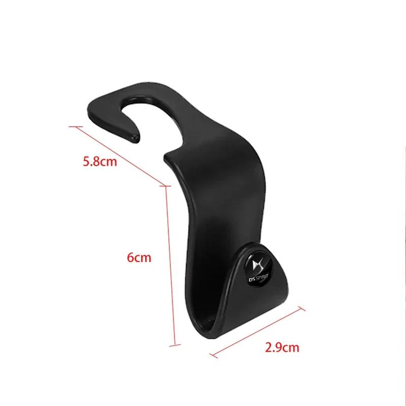 Universal Car Seat Back Hook Interior Portable Hanger Holder Storage For Citroen DS SPIRIT DS3 DS4 DS4S DS5 DS 5LS DS6 DS7 WILD MC5