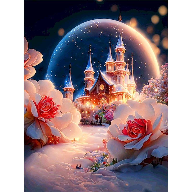 5d алмазная живопись Зимний дом наборы пейзажей Diy Алмазная вышивка крестиком мозаика художественный подарок домашний декор