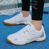 New Men's and Women's Badminton Shoes Table Tennis Shoes Ultra-light Shock Absorption and Non-slip Student Competition Training Shoes Tennis Shoes