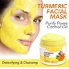 Turmeric Cleansing Mask Lactobionic Acid Cleansing Mud Mask Turmeric Mud Repair Moisturizing Moisturizing