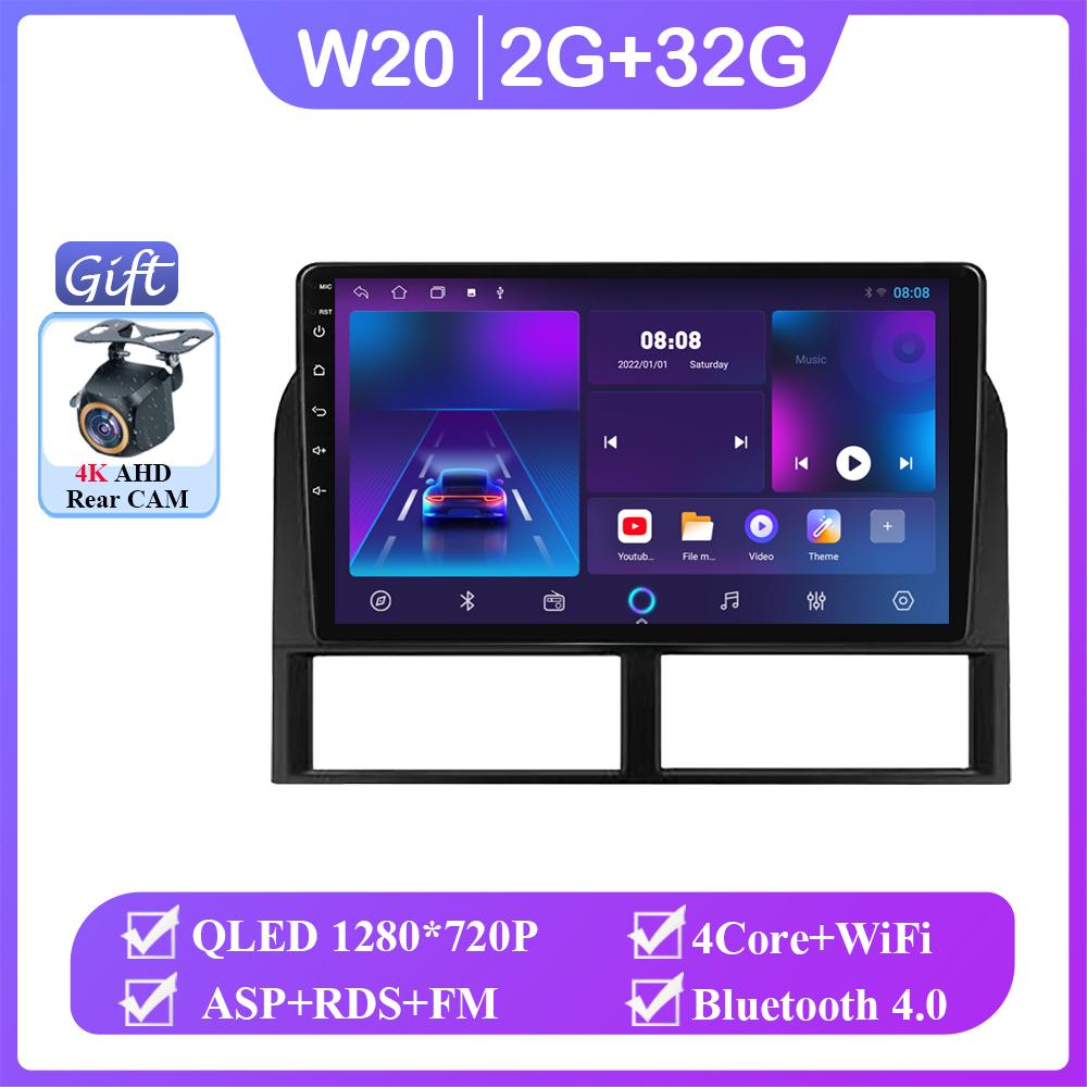 Android 14 2 Din автомобильный радиоприемник мультимедийный плеер навигация для Jeep Grand Cherokee II WJ 1998 - 2004 Carplay Auto GPS DVD головное устройство