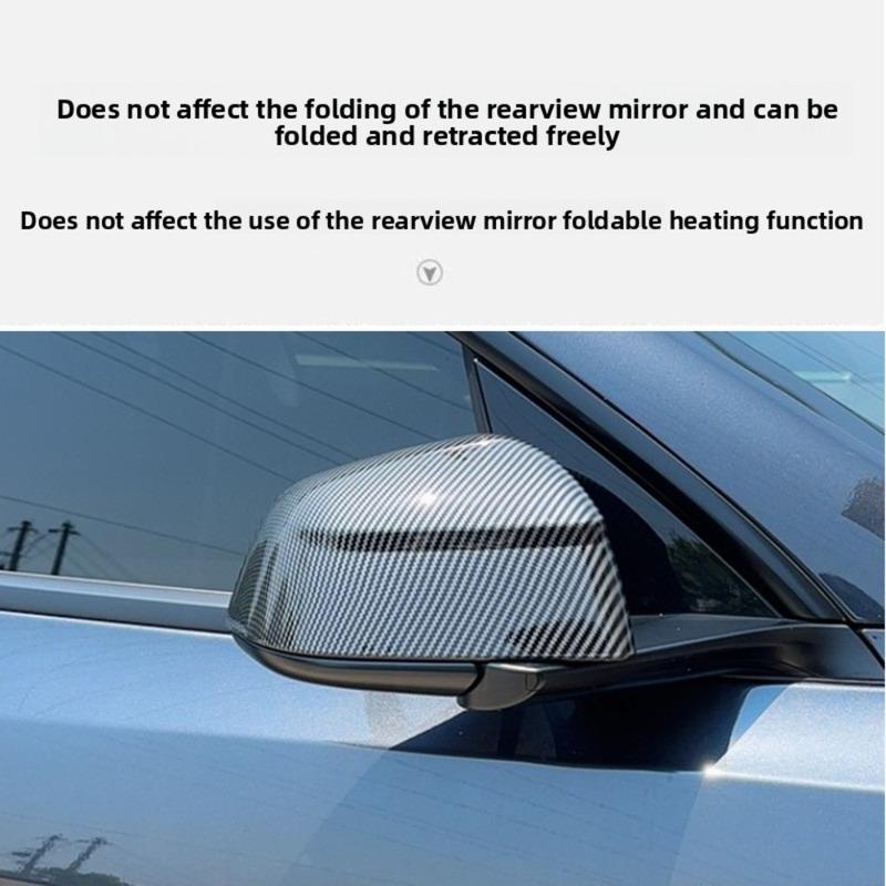 For Tesla Model Y Juniper 2025 Model YL Sides Rear View Mirror Protective Cover ABS Mirror Decorative Car Accessories