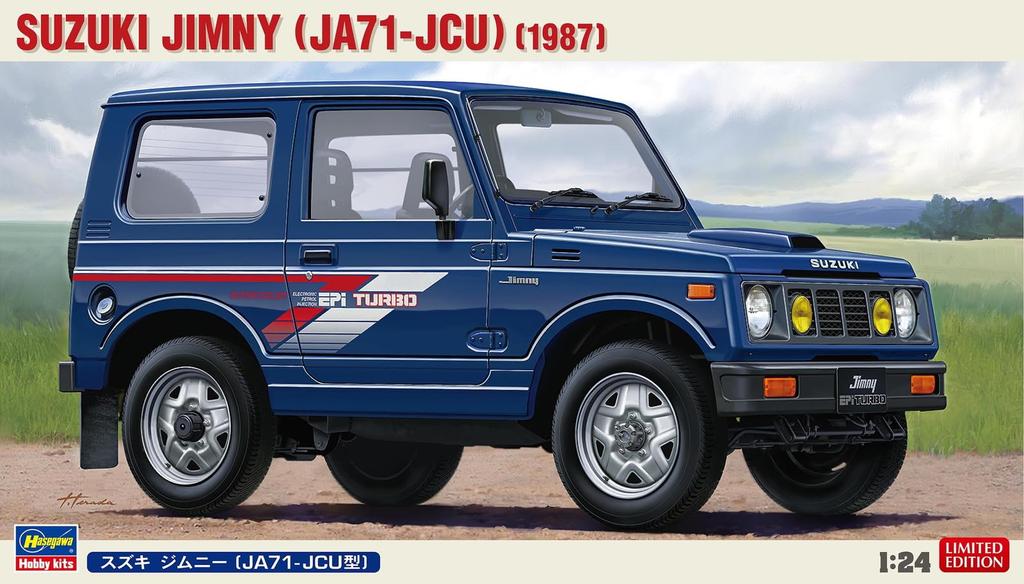 Hasegawa Suzuki Jimny Plastic Model 20703 1/24 (JA71-JCU Type)