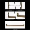 Half/All Pass Wardrobe Rail Support Flange Corner Flange Seat  For Clothes Pole Curtain Rod