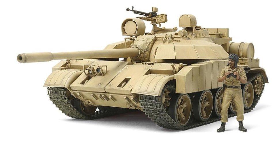 Tamiya Military Miniature Series 324 Iraqi Army Tank Enigma Plastic Model Kit 35324 1/35 No. T-55