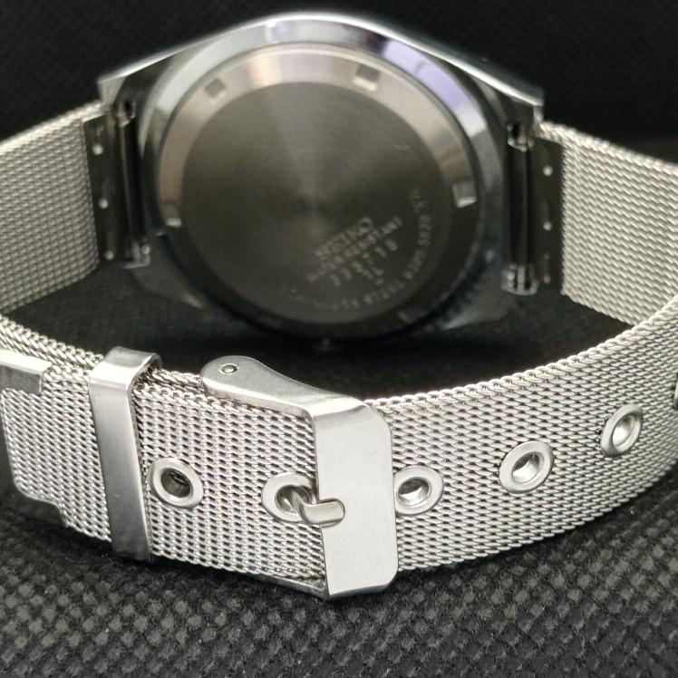 ВОССТАНОВЛЕННЫЕ ВИНТАЖНЫЕ SEIKO 5 AUTO 6309A ЯПОНИЯ МУЖСКИЕ D/D КОРИЧНЕВЫЕ ЧАСЫ 593c-a314867-2